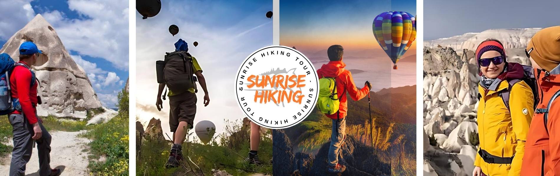 Sunrise Hiking-Watch Colorful Balloons