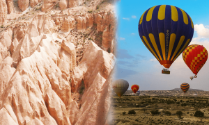 Sunrise Hiking-Watch Colorful Balloons